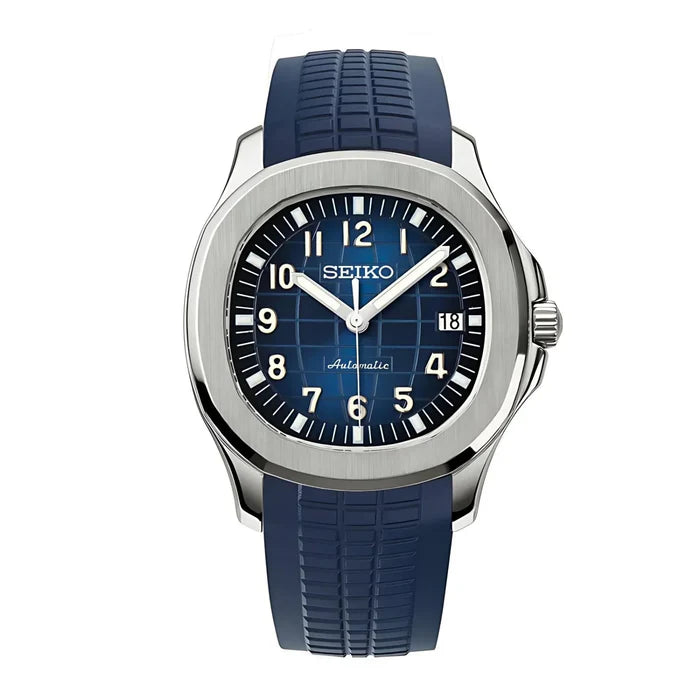 SEIKO MOD AQUANAUT | BLUE | BRACELET SILICONE