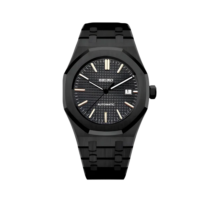 SEIKO MOD ROYAL OAK | FULL BLACK