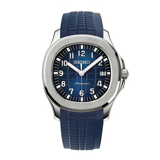 SEIKO MOD AQUANAUT | BLUE | BRACELET SILICONE