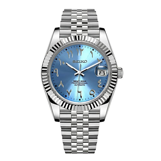 SEIKO MODS ARABIC DIAL | BLUE ICE