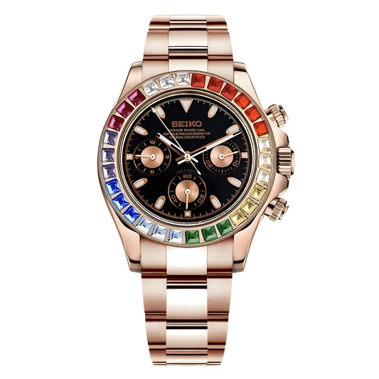 SEIKO MOD DAYTONA | ARC EN CIEL