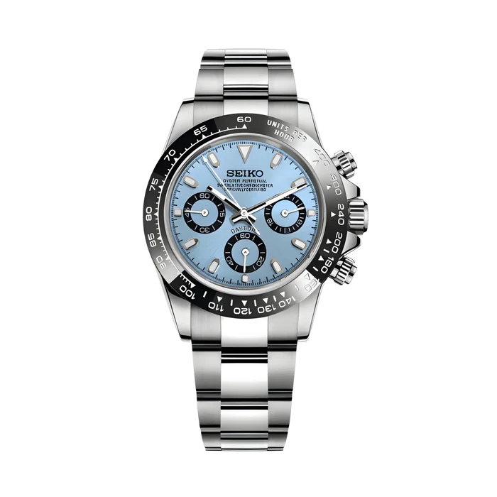 SEIKO MOD DAYTONA | BLUE ICE