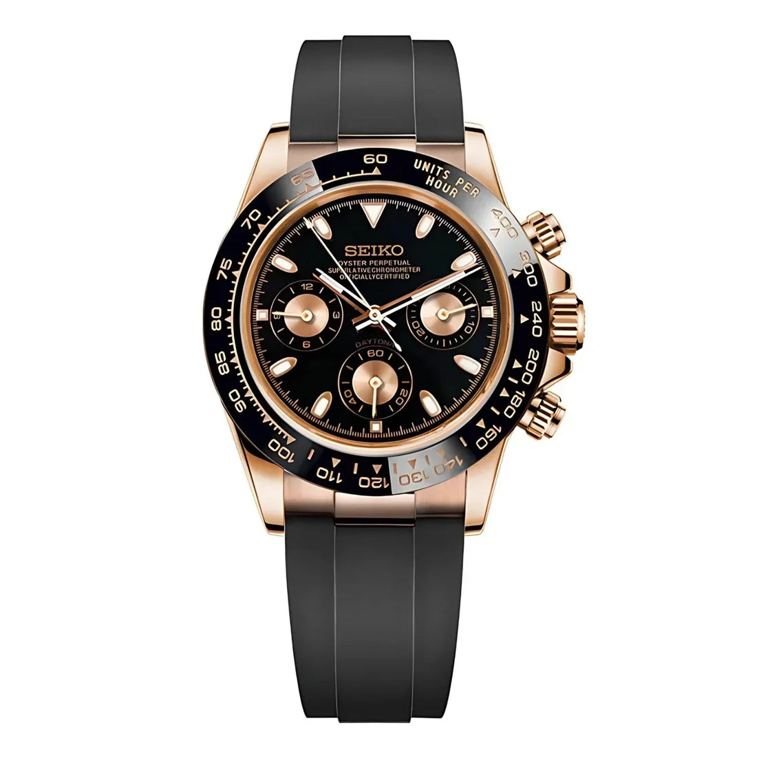 SEIKO MOD DAYTONA | ROSE GOLD