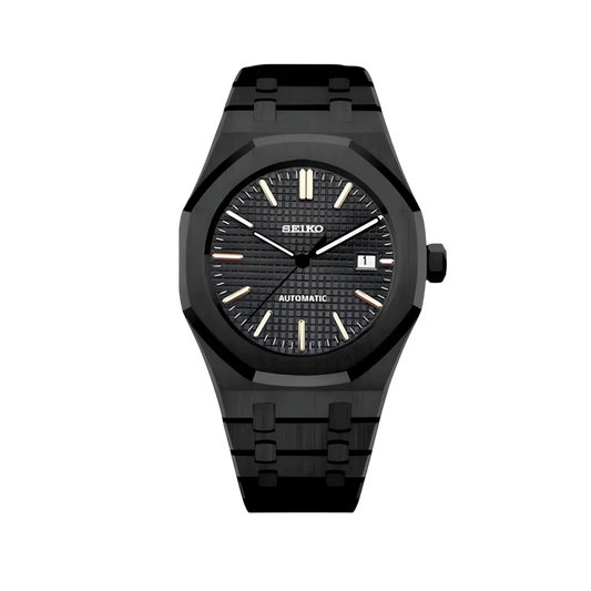 SEIKO MOD ROYAL OAK | FULL BLACK