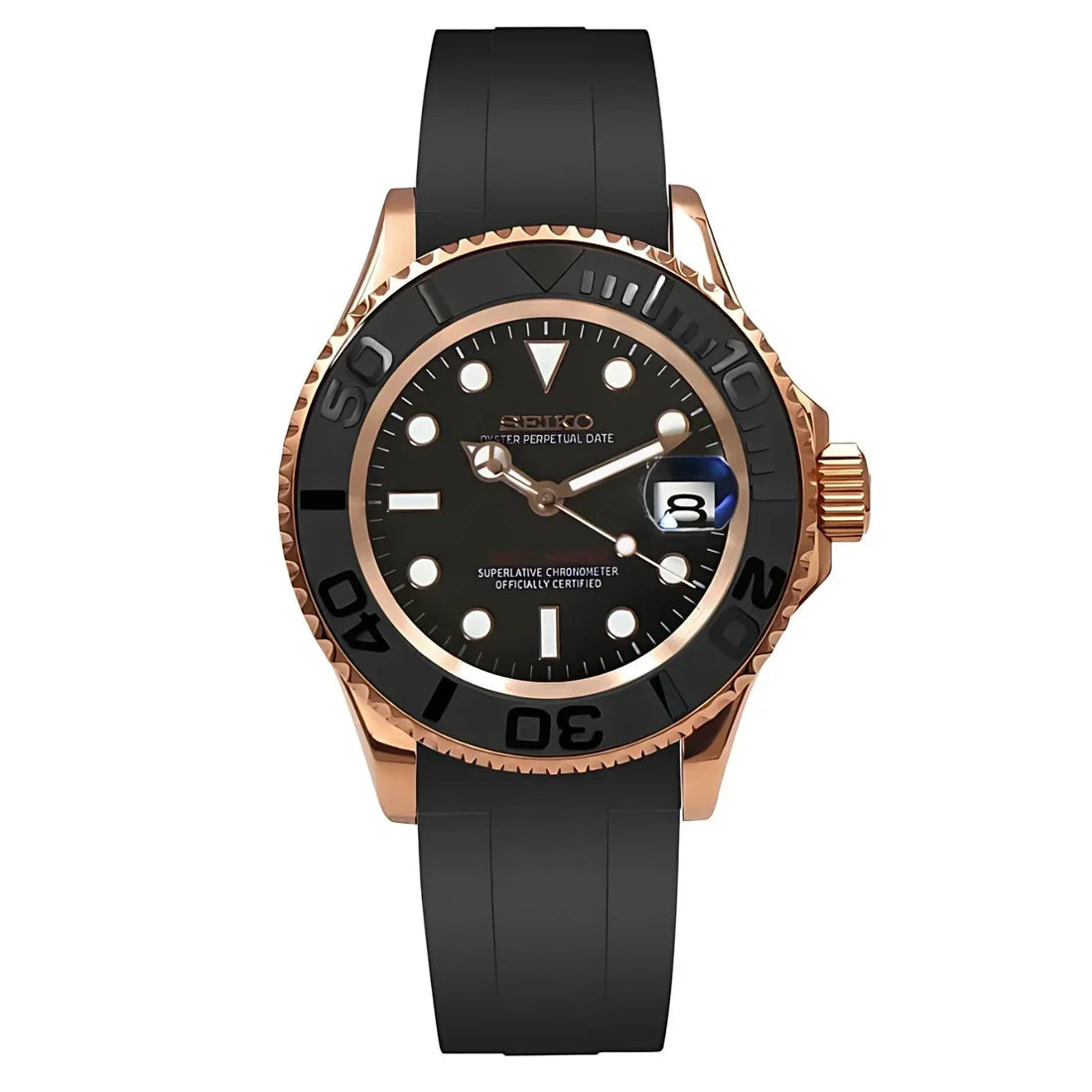 SEIKO MOD YATCH MASTER | ROSE GOLD